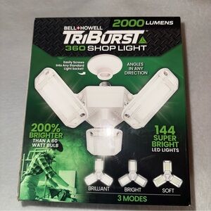 TriBurst 360 Shop Light - White